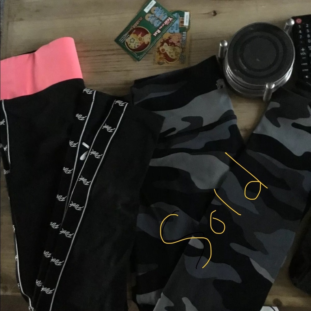Victoria’s Secret Pink leggings lot 2